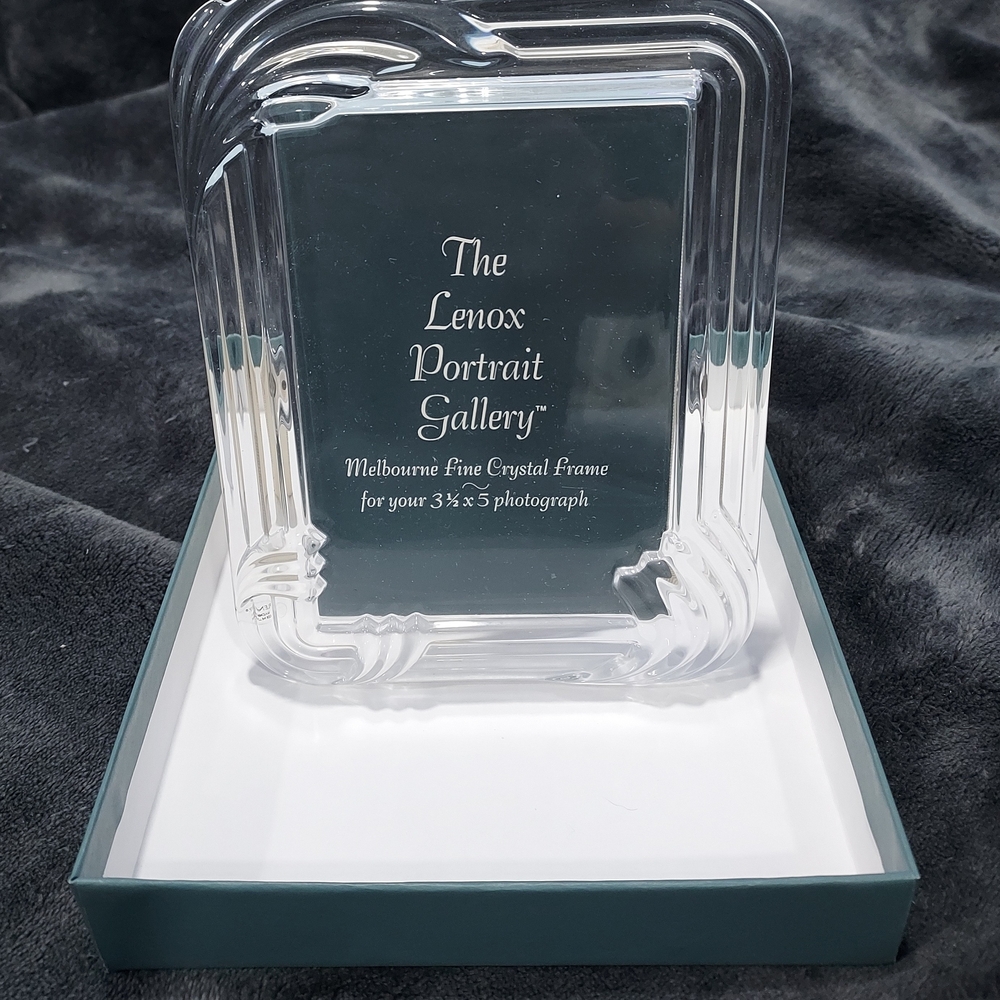 Lenox Crystal Photo Frame 3.5 X 5